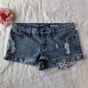 Love Sick Distressed Shorts